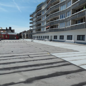 Toiture parking Watermael